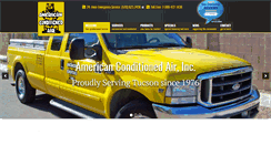 Desktop Screenshot of americanconditionedairaz.com